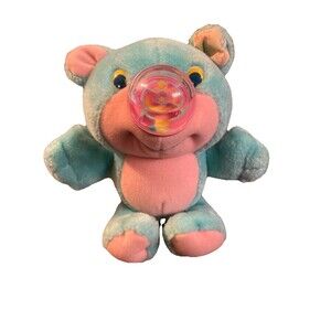 Vintage 1980s Playschool Mini Nosy Bear Water Maze Game Plush